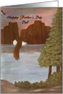 Father’s Day-Dad-eagle-mountains-water-outdoors-wildlife-nature card