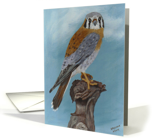 Bird on Limb, Blank Note card (637692)
