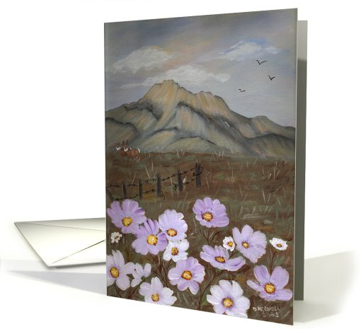 Mountains, Lavender flowers, deer, outdoors, landscapes,... (641019)