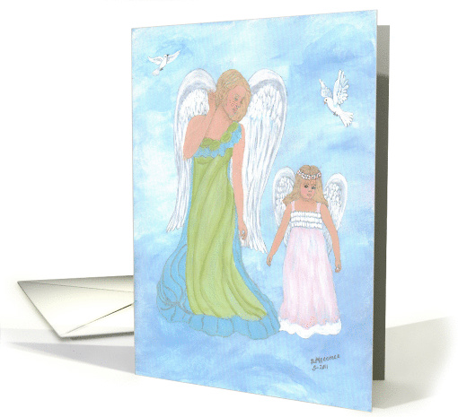Angels and Doves, note card (830359)