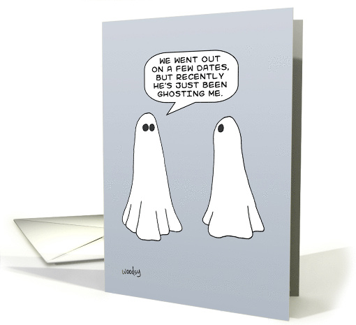 Happy Halloween - Ghosting card (1737890)