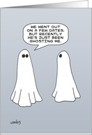 Happy Halloween - Ghosting card