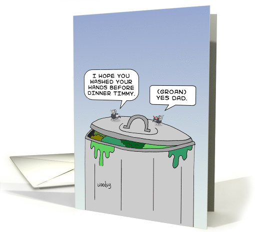 Happy Father's Day - Flies card (1737894)