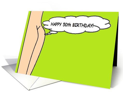 50th Birthday Real Gas card (629867)