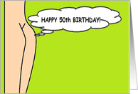 50th Birthday Real Gas card