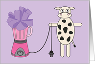 Mother’s Day with cow card