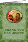 Thank you Teacher card