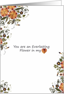 Love Romance card
