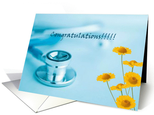 White Coat Ceremony Greetings card (628693)
