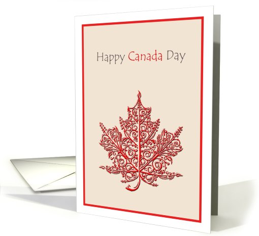 Happy Canada day card (632790)