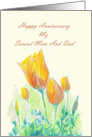 Mother and father in law anniversary card