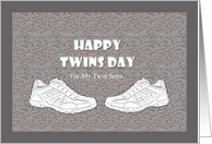 Happy Twins Day my sons card