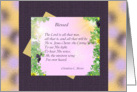 Blessed card