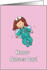 Nurses are Angels - Happy Nurses Day card