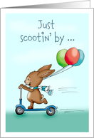 Just scootin’ by to wish you a Happy Birthday card
