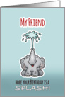 Elephant Birthday Card