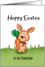 Happy Easter Card to my Grandson card