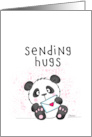 Sending Hugs - Panda Bear card