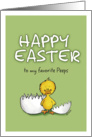 Humorous Happy Easter to my favorite Peeps! card