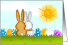 Happy Easter to boyfriend card