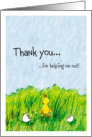 Midwife,Doula, Nurse, Doktor, Thank you card! card