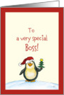 Christmas, Boss card