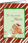 To my sweet Mom card