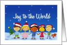 Joy to the World - Merry Christmas card