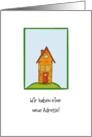 Wir haben eine neue Adresse! card