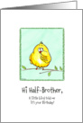 Half-Brother - A little Bird told me - Birthday card