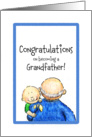 Congratulations on becoming a Grandfather card
