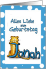 Jonah Geburtstag card