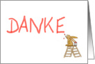 Danke - German Thank you Card