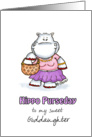 Humorous Happy Birthday for a goddaughter who likes Purses card