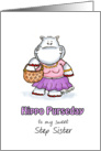 terHumorous Happy Birthday for a Step Sister who likes Purses card