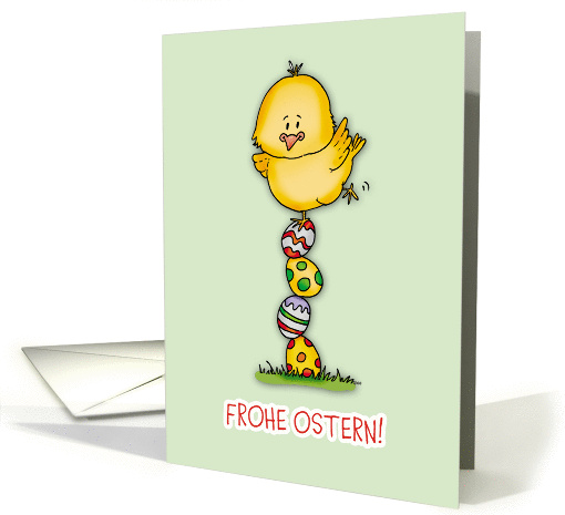 German Easter Card - Deutsche Grusskarte zu Ostern card (1259826)