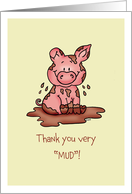 Thank you very mud!...