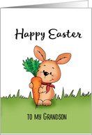 Happy Easter Card to my Grandson card