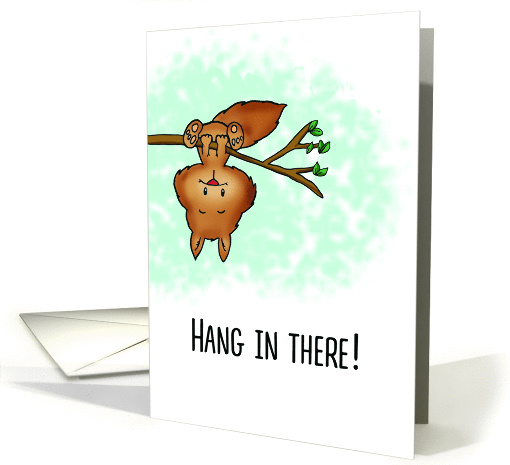 Hang in there - Squirrel card (1438156)