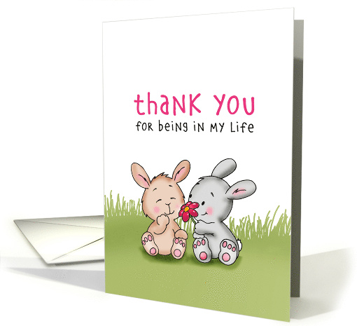 Thank You for Being in my Life Friendship card (1726992)