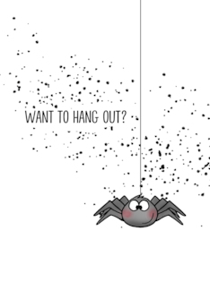 Fun whimsical Spider...