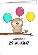 Funny Birthday Owl...
