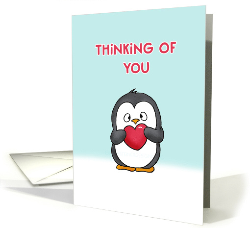 Thinking of you Penguin card (1857906)