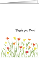 Thank you Mom! card