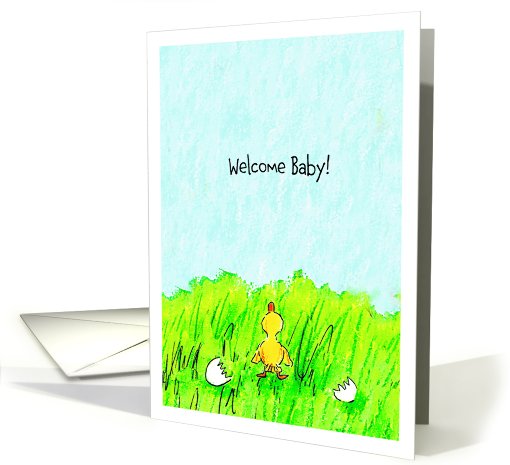 Welcome Baby Girl! card (802841)