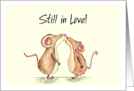 Still in Love - Forever by your side card