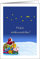 Frohe Weihnachten card