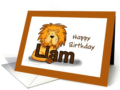 Happy Birthday Liam! card (845222)