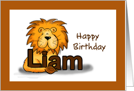Happy Birthday Liam! card