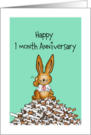 Non smoking, thumbs up, Anniversary Kicking the habit! card